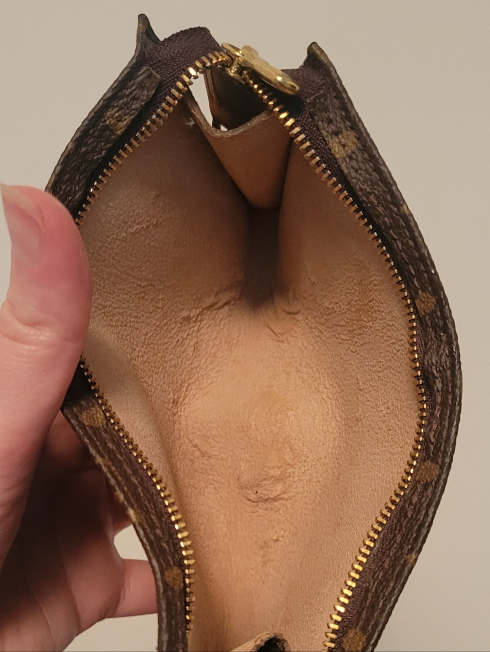 Louis Vuitton Monogram Mini Shoulder Bag in Brown and Gold - Picture 13 of 15